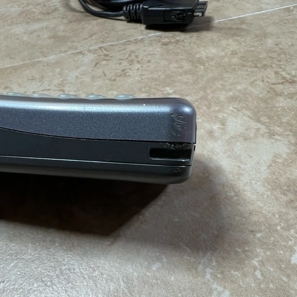 Vintage Audiovox Black and Gray Cell Phone